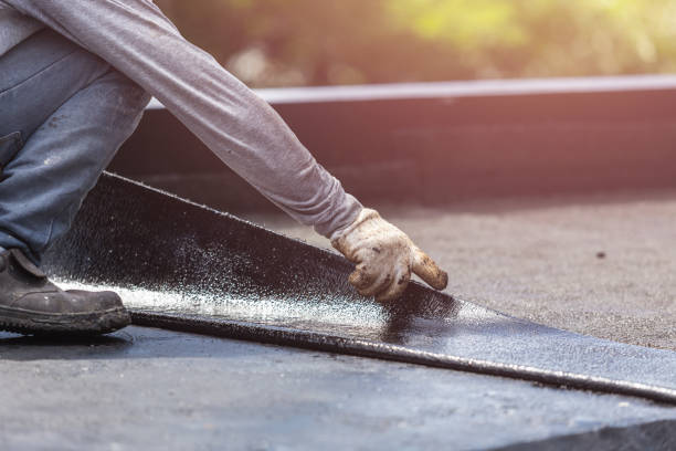 Professional Waterproofing technician working in Sheridan, IN